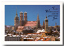 Karte mit Kuvert - Motiv: München