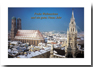 Karte mit Kuvert - Motiv: München