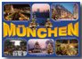 Postkarte - Motiv: München